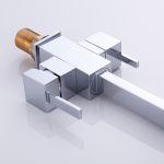Trīsceļu virtuves jaucējkrāns A-101-Chrome