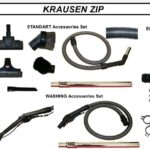 Krausen zip Putekļusūcēja komplektācija